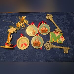 Mainly vintage christmas ornaments